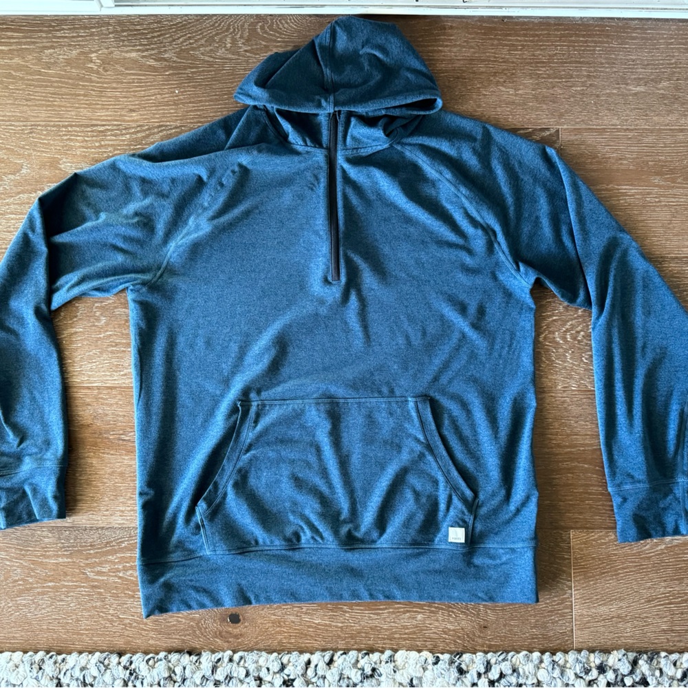 Vuori Ponto Performance Half Zip Hoodie - L